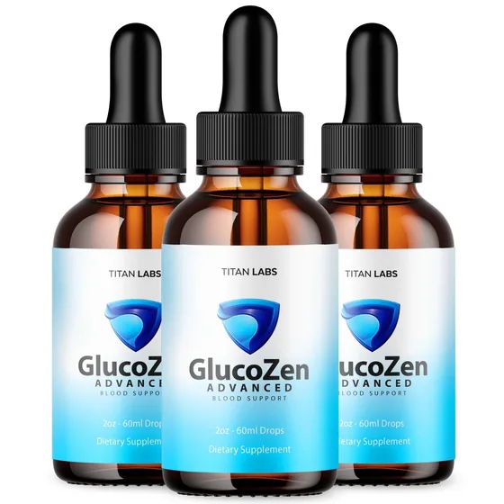GlucoZen three bottle pack